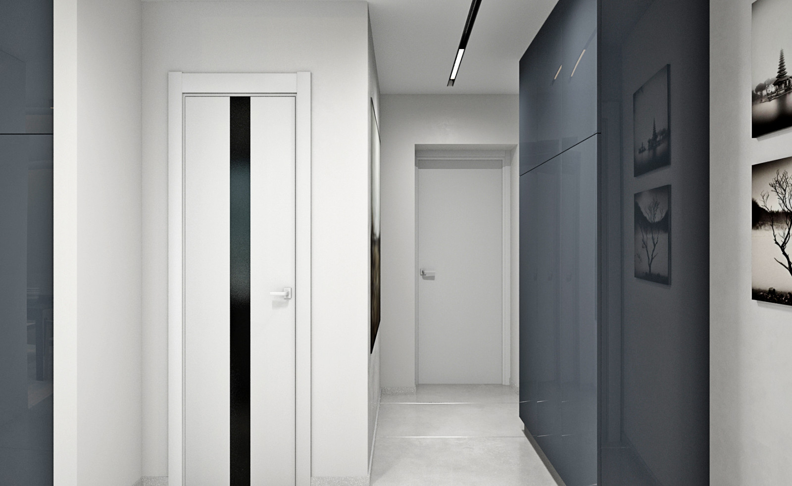 Прект современной гостиной