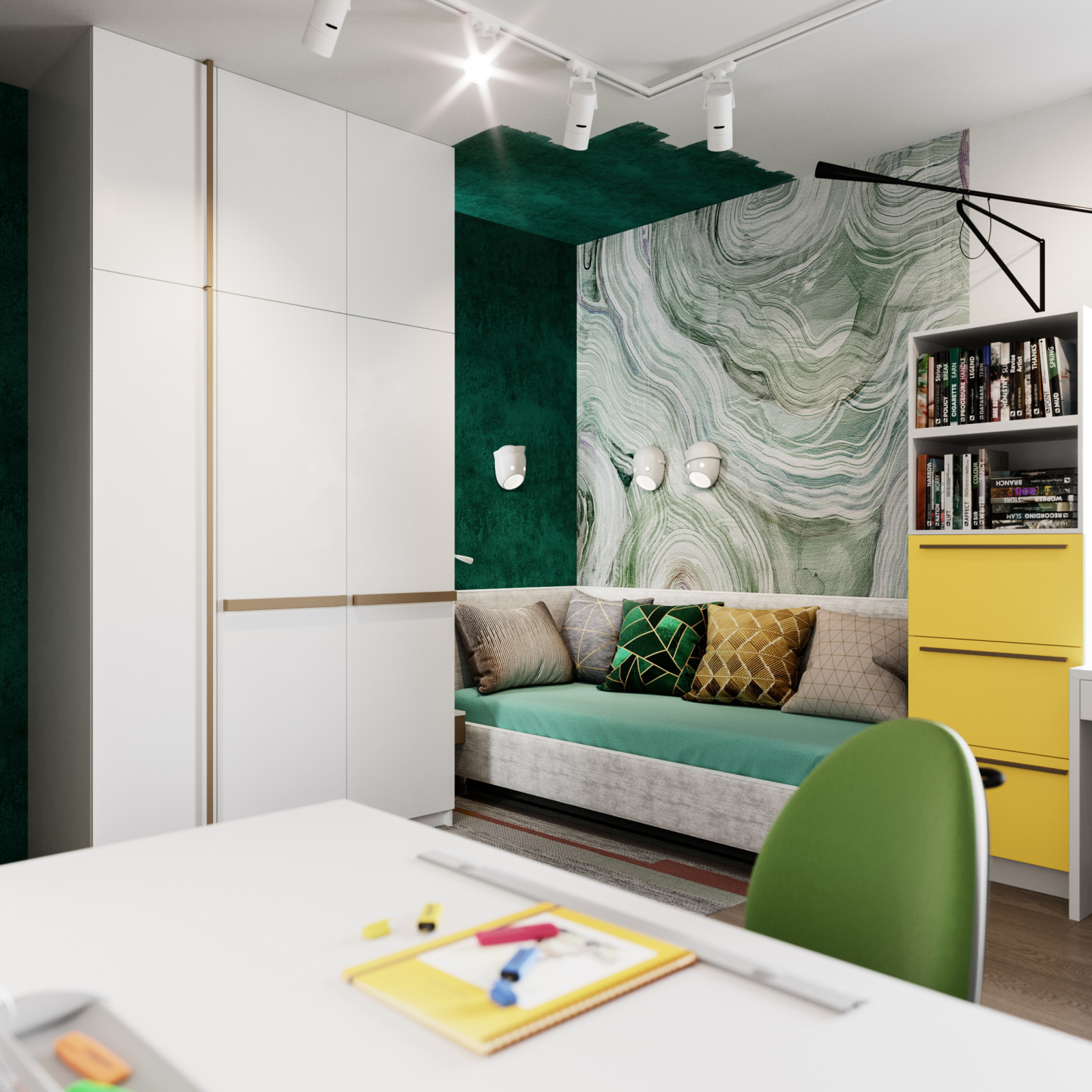 Квартира для семьи друзей.