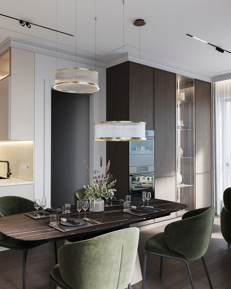 Дизайн проект в ЖК Павелецкая Сити 3 комнаты