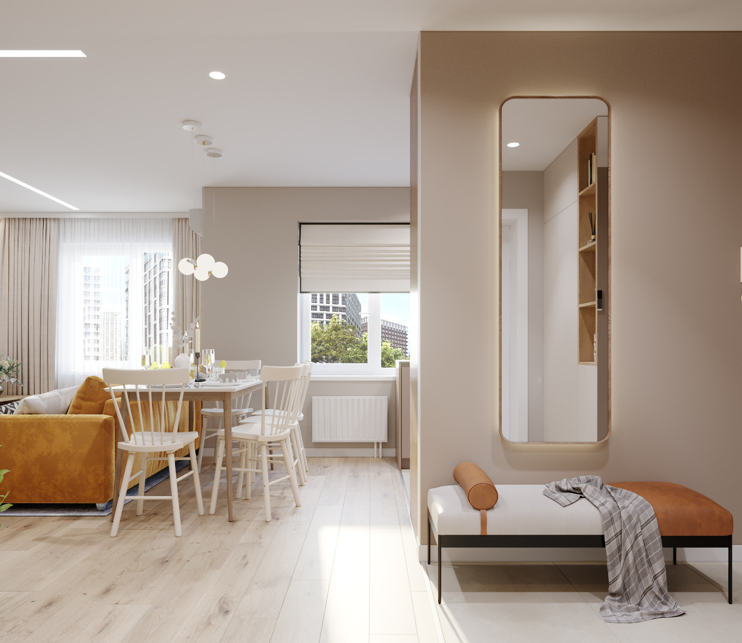 Дизайн- проект Гафури 72 кв.м