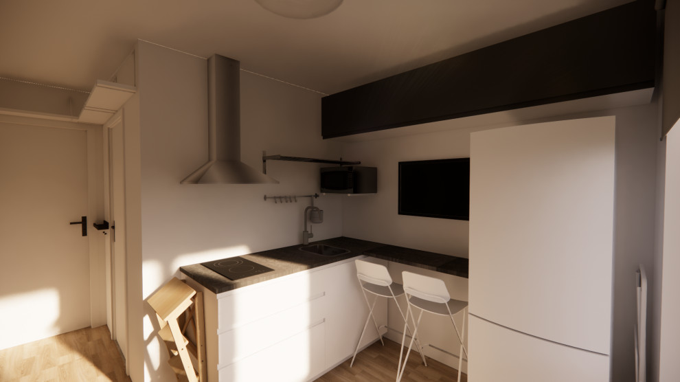 Супер маленькая студия 11м2