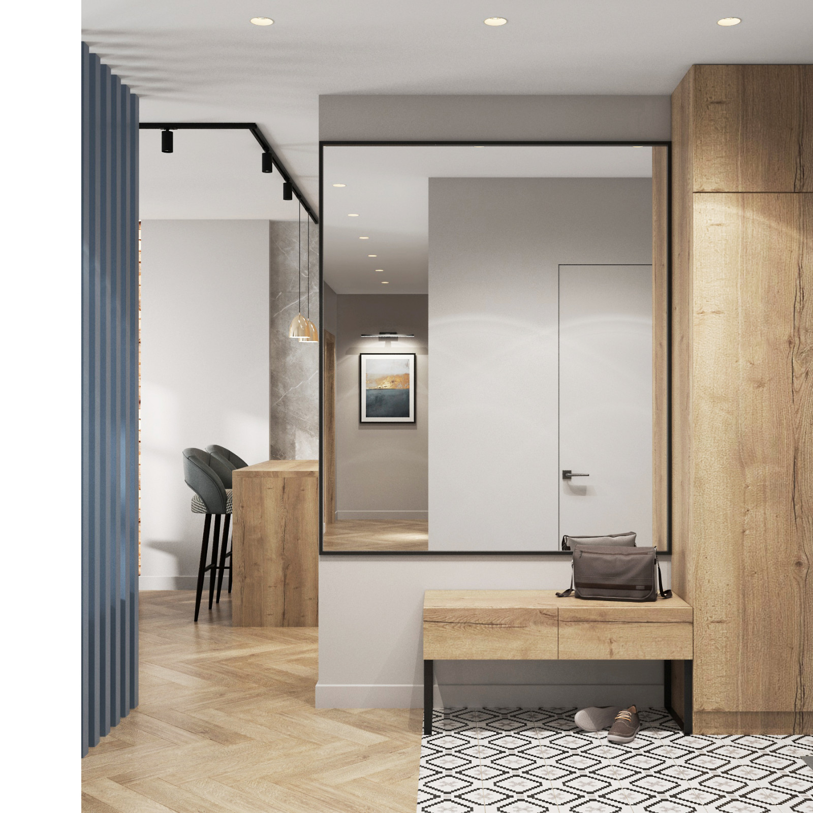 Обложка проекта: Проект 4х-комнатной квартиры в ЖК Лев Толстой