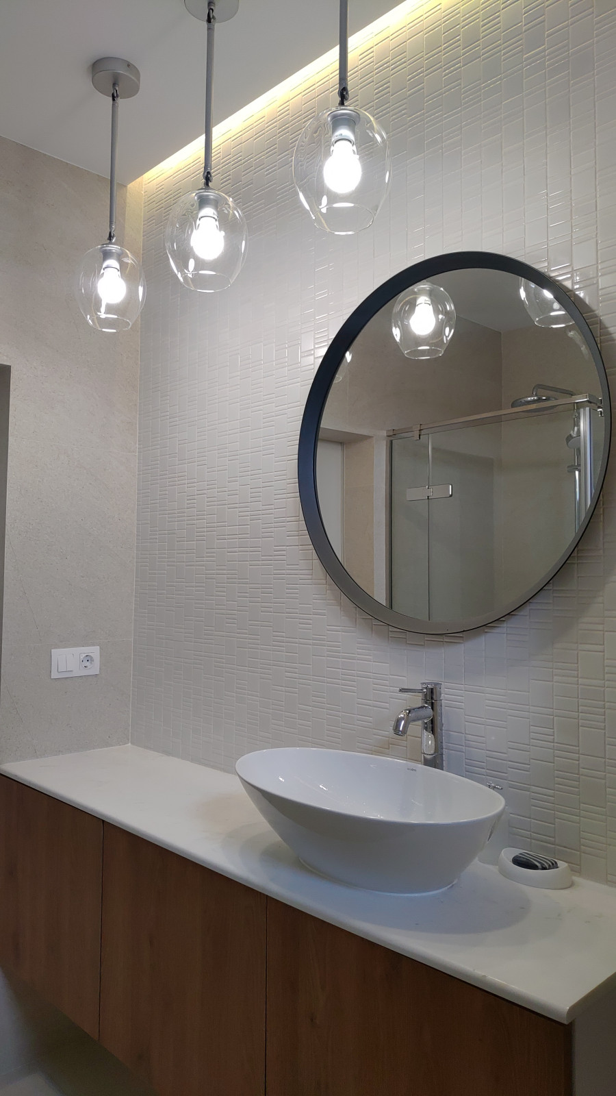 Частный дом в Нижней Гостагайке в светлом минималистичном стиле