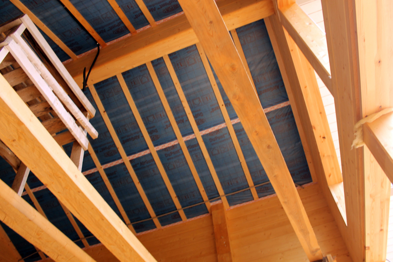 Строительство усадьбы из клееного бруса в Рощино