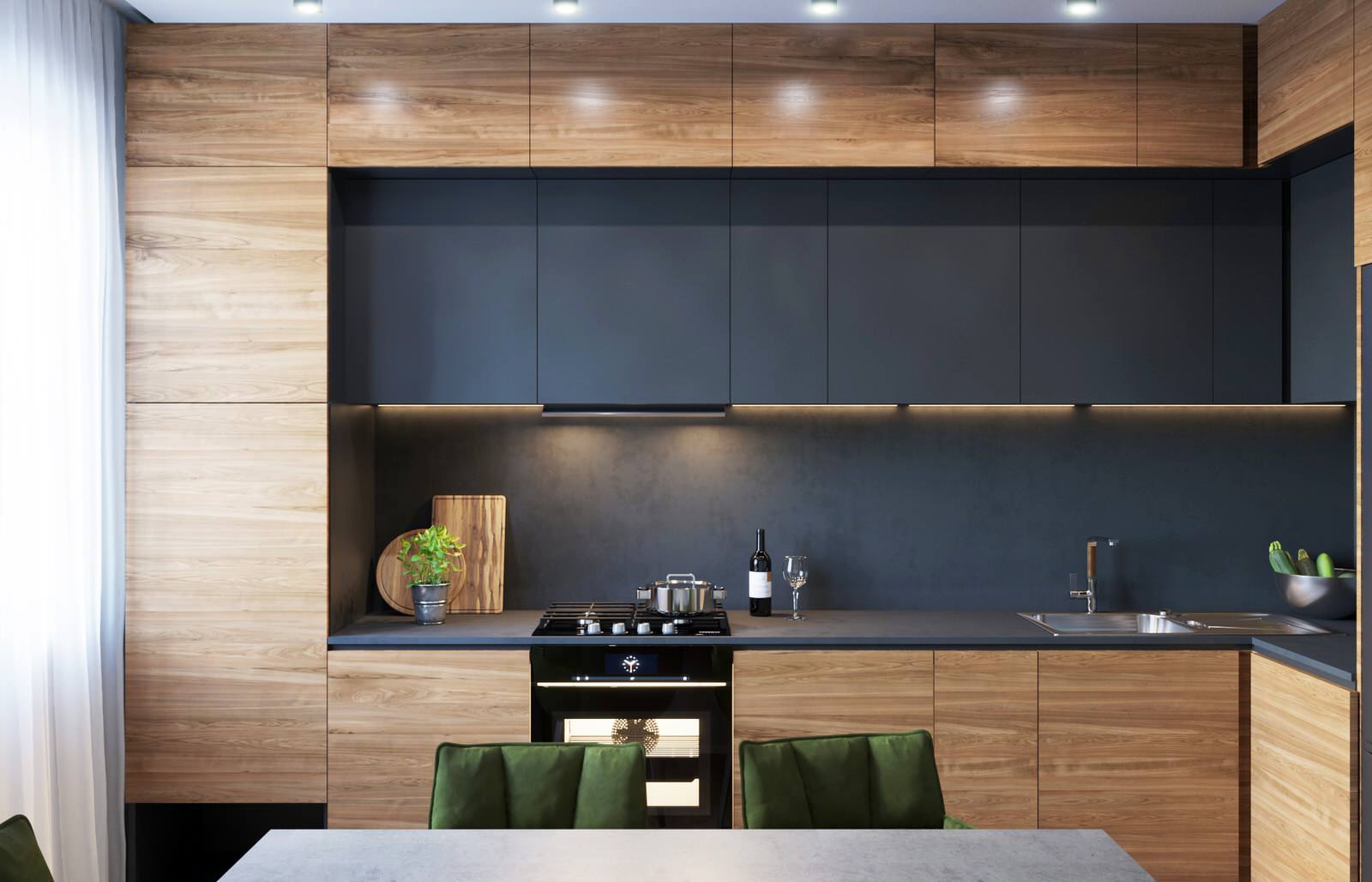 Квартира для семьи в современном стиле