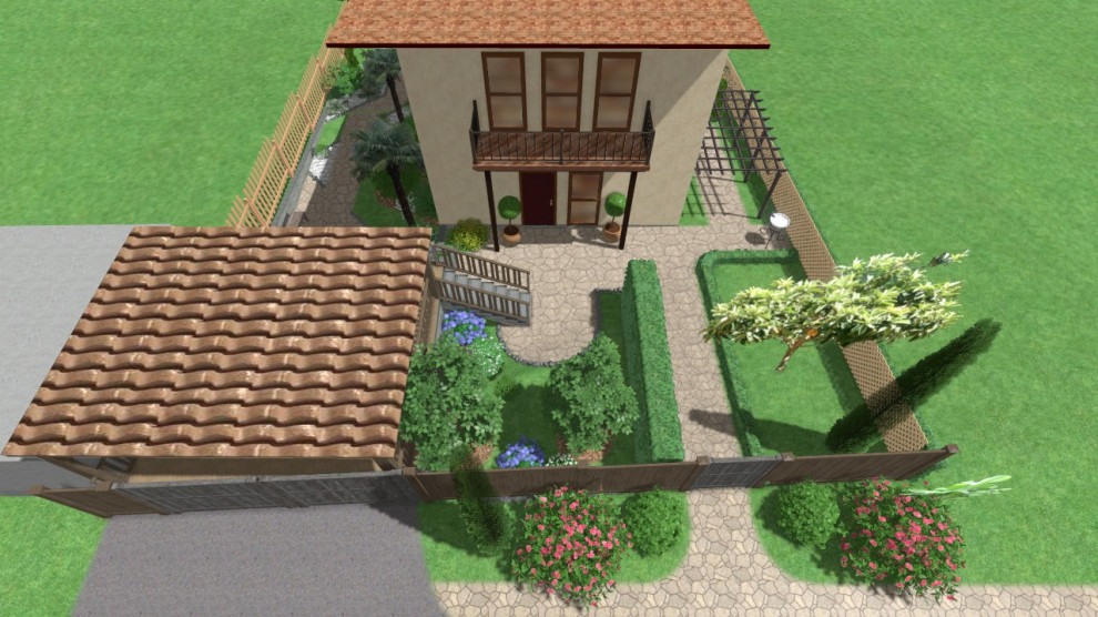 Приусадебный участок индивидуального жилого дома