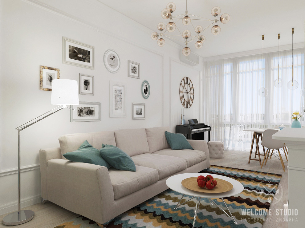 Обложка проекта: Трёхкомнатная квартира “Magical space” в Нижнем Новгороде