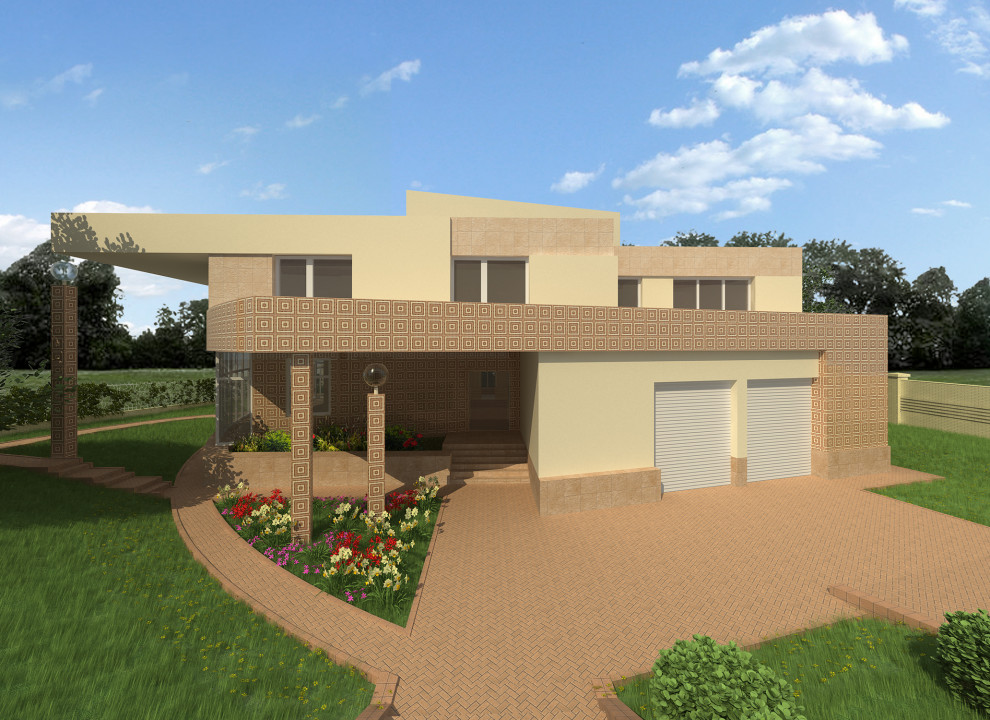 Обложка проекта: Дом в пригороде Самары