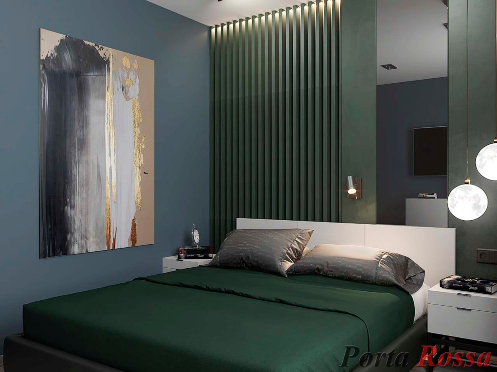 Обложка проекта: Дизайн спальни в стиле Лофт