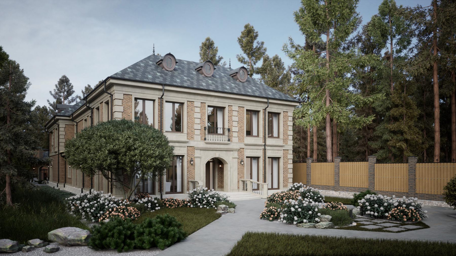 Вид на фасад