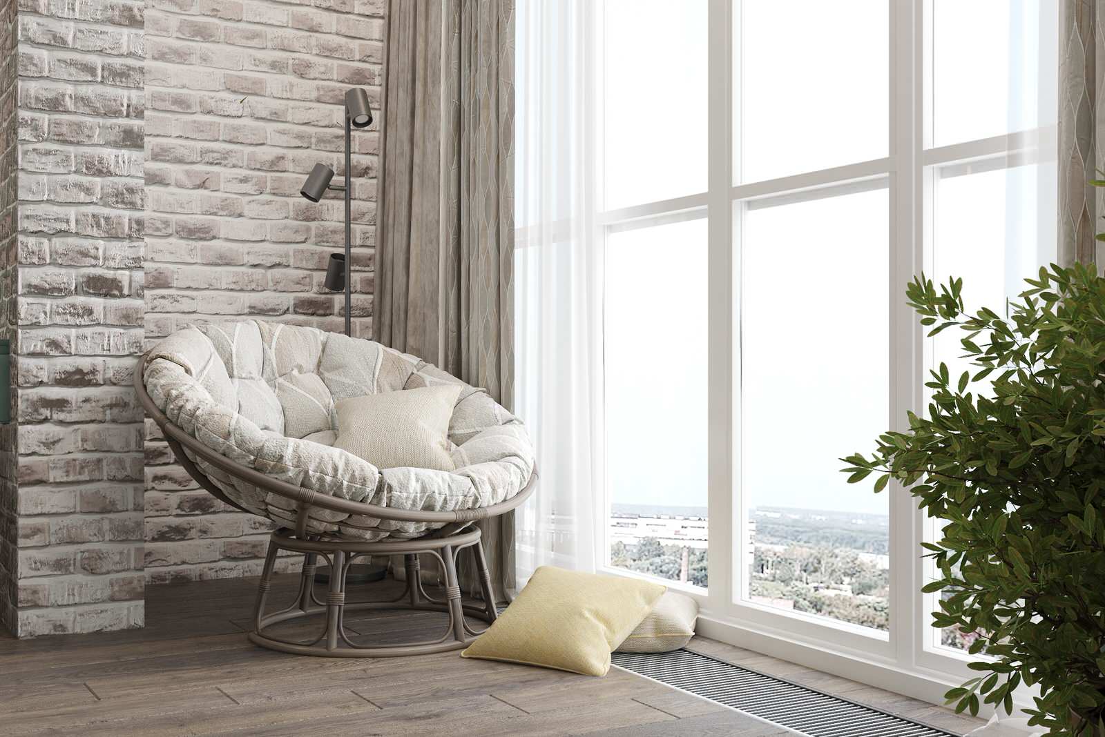 Двухуровневая квартира в Курске