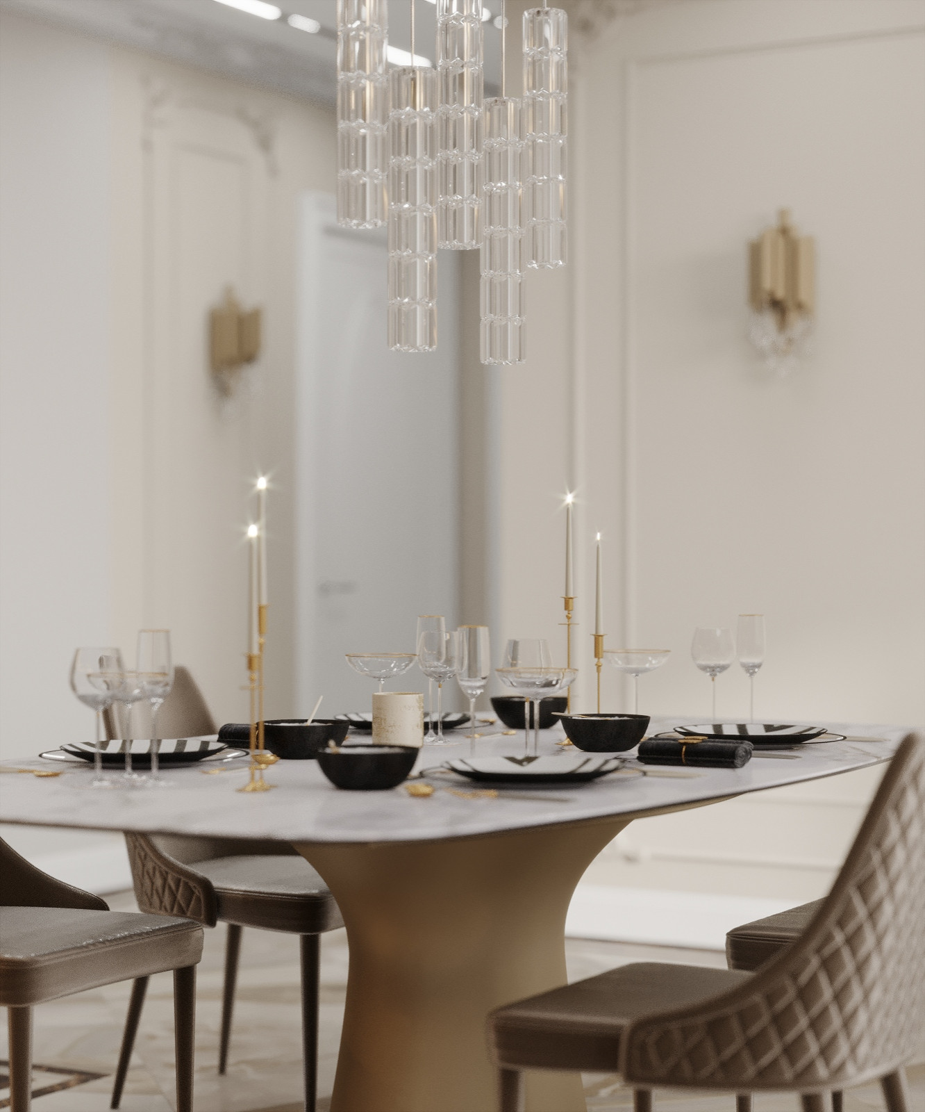 Дизайн интерьера квартиры в ЖК "Onyx Deluxe"