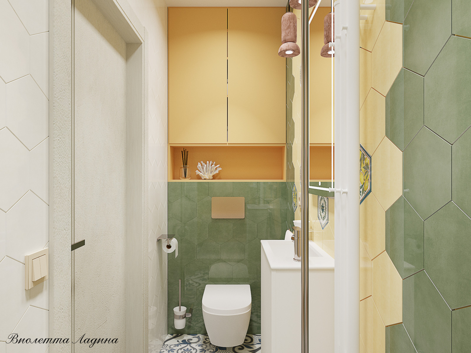 Большая квартира с воспоминаниями о путешествиях.