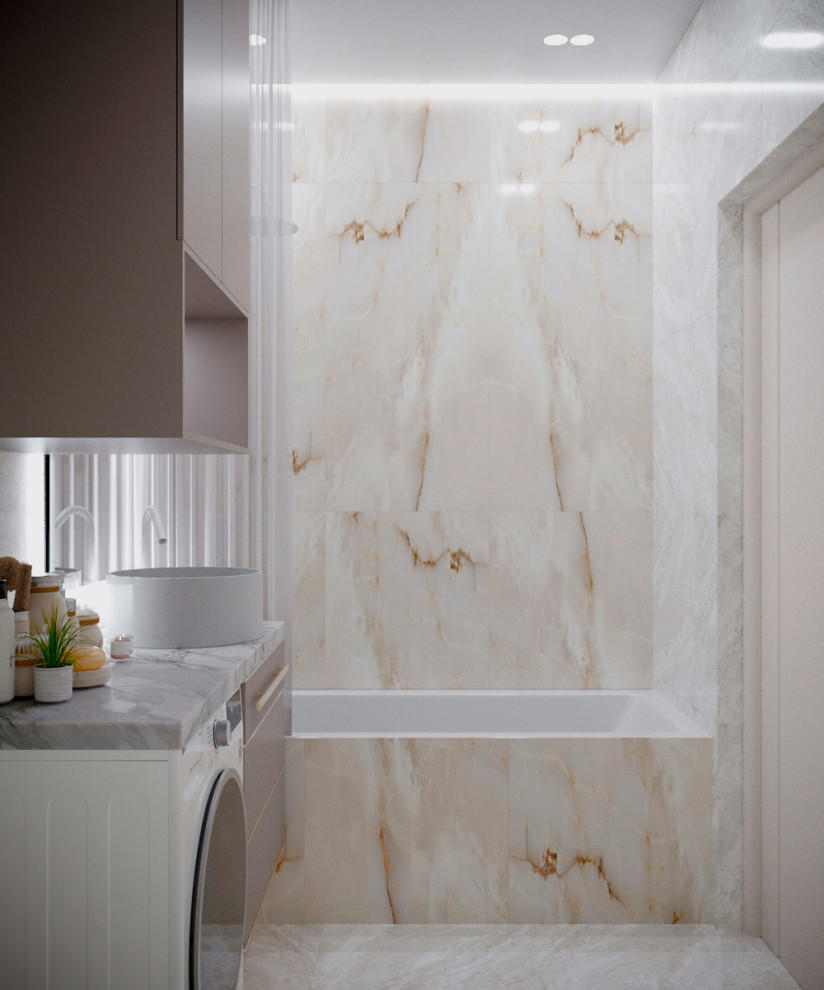 Дизайн маленького санузла