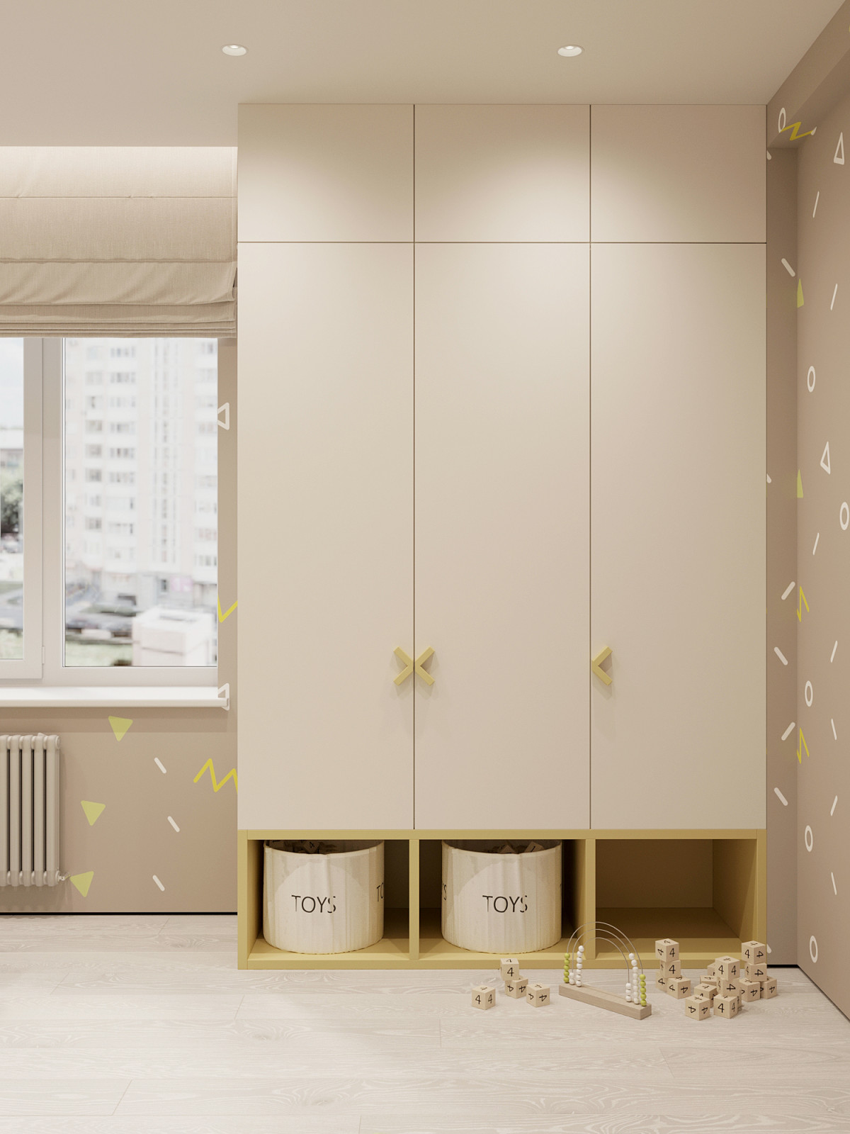 Детская комната 13 кв.м