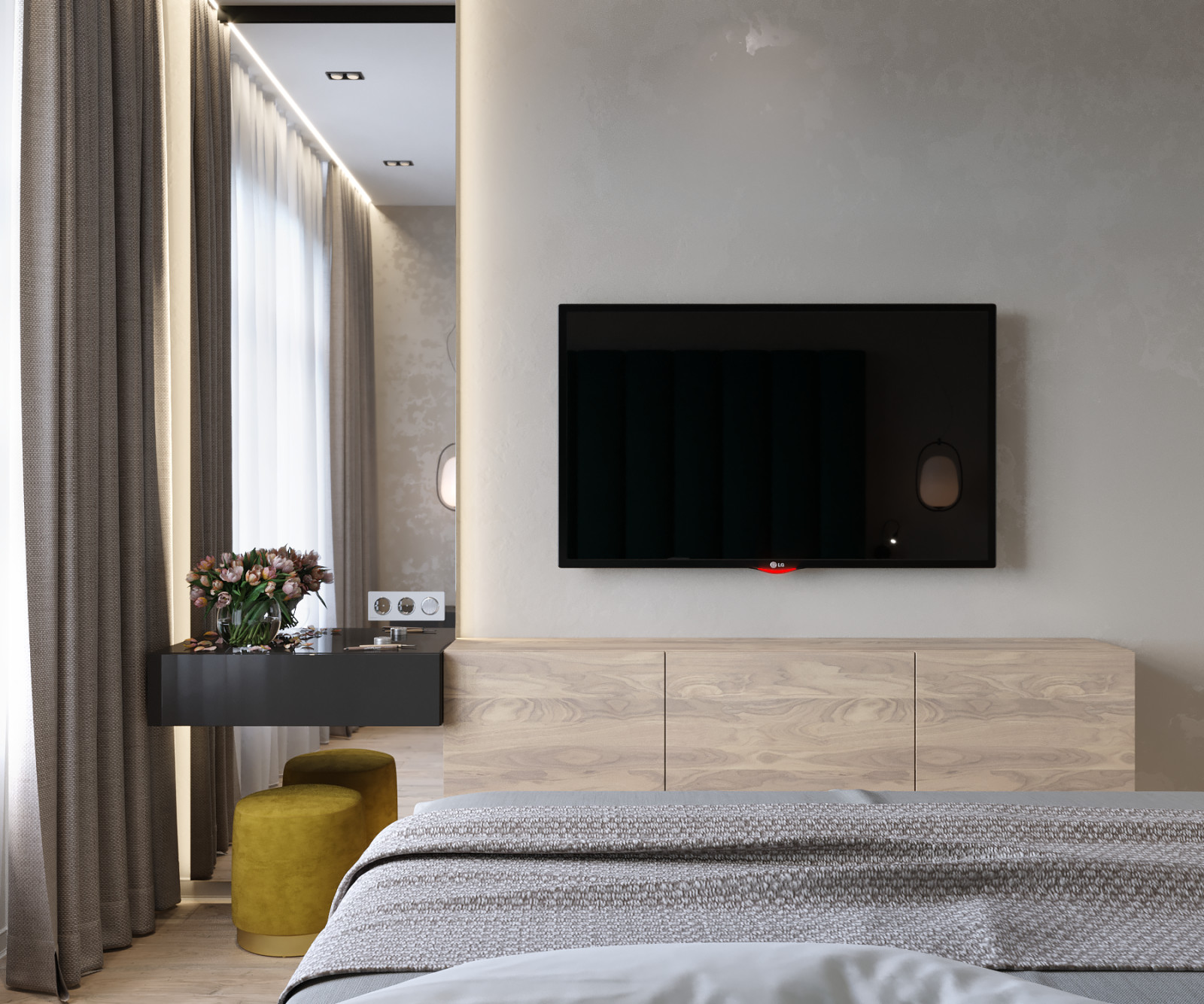 Проект квартиры в Москве 78 м2