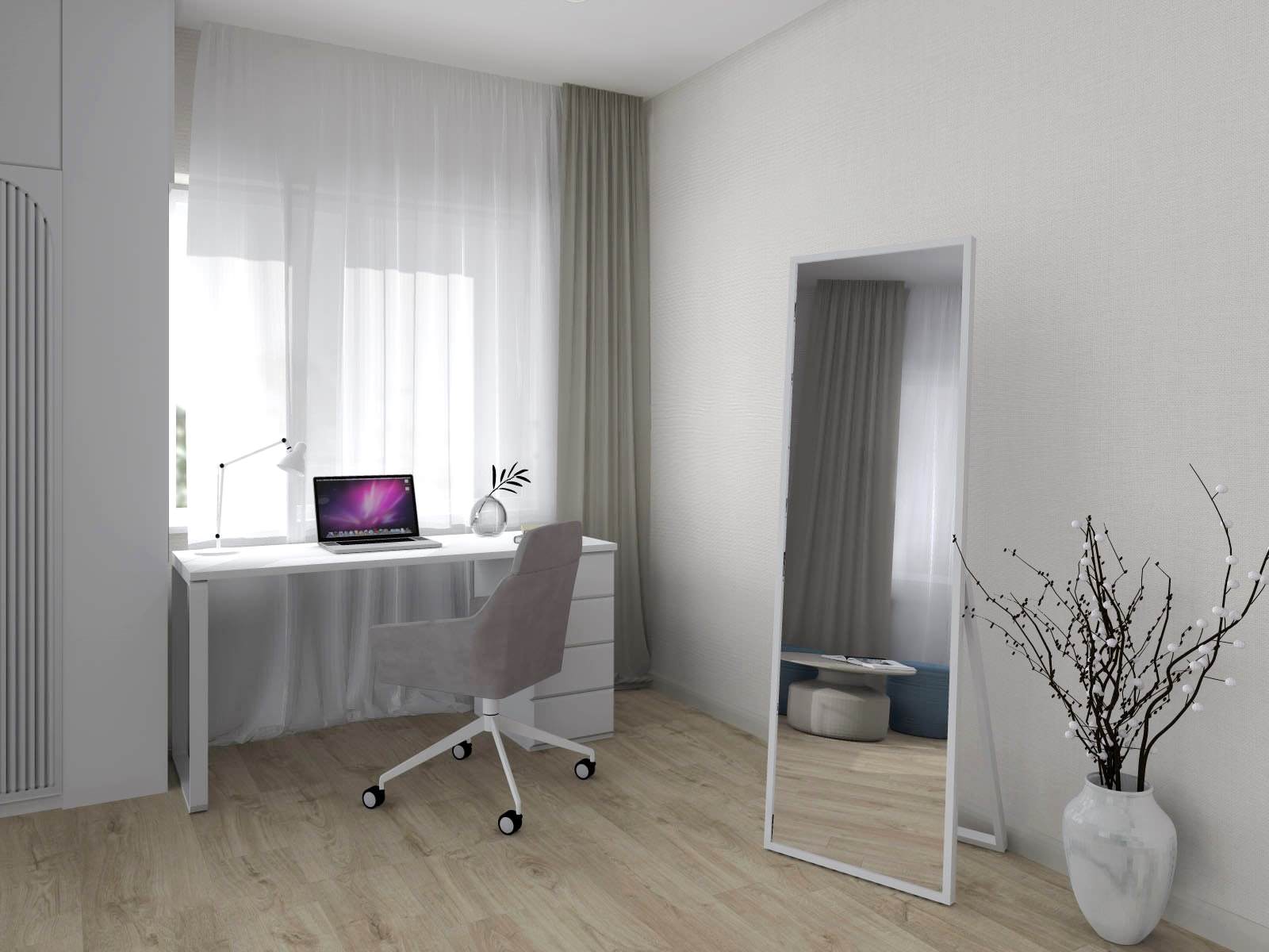 КП Лебединский, пос. Сокол, Жилые комнаты 62 м2 в загородном доме