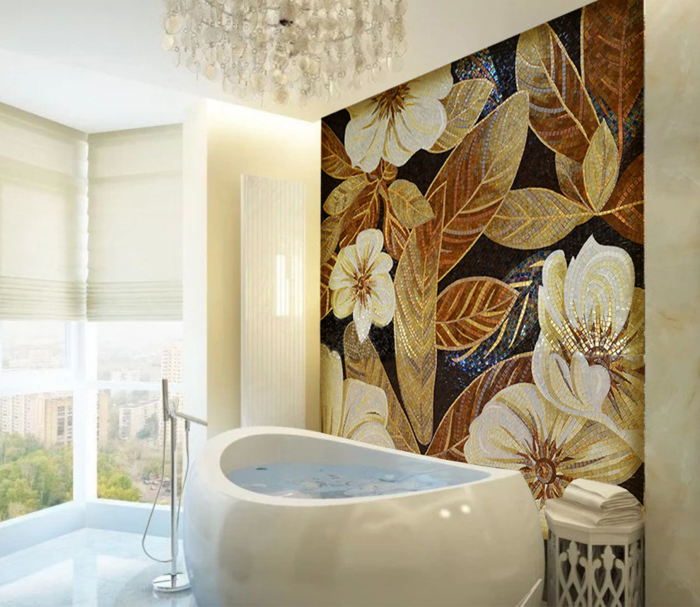 Обложка проекта: Панно из каталого sicis FLO