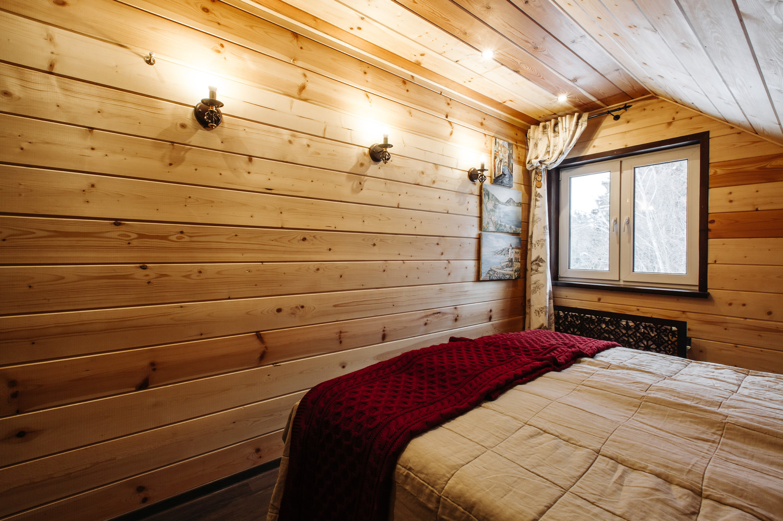 Двухэтажный коттедж с сауной 72 кв.м.