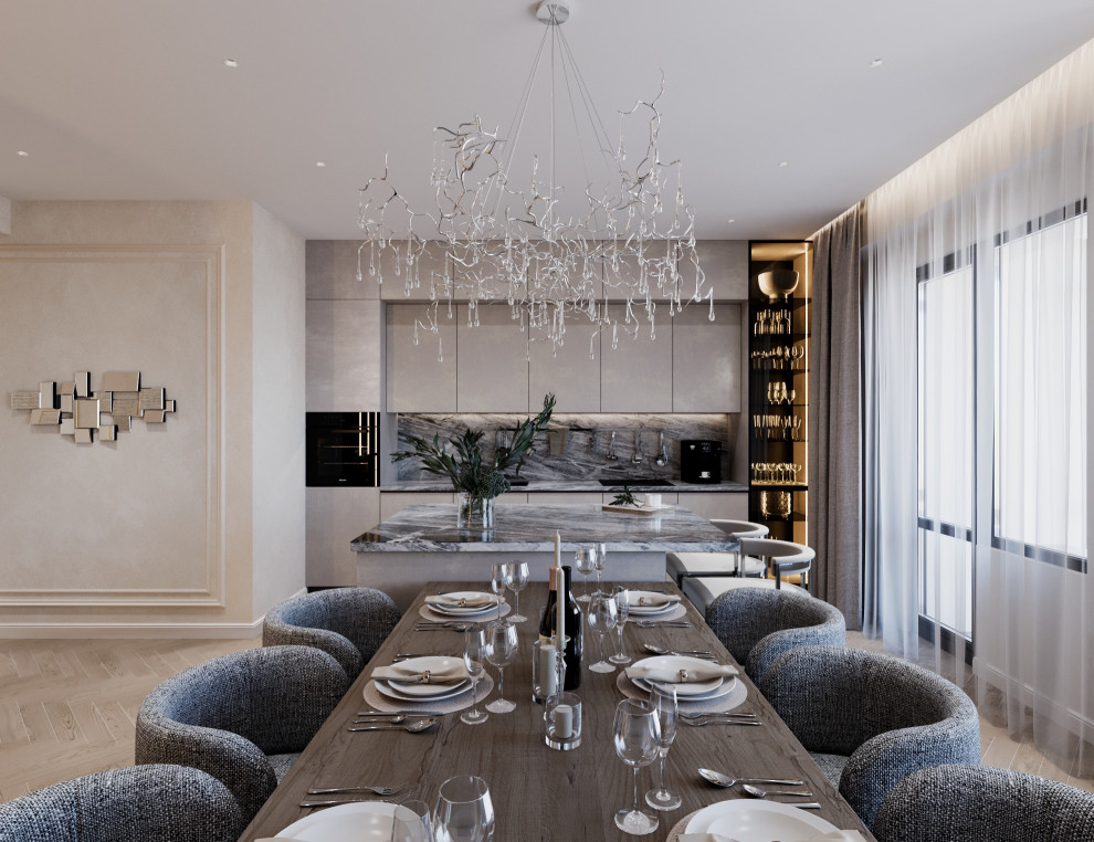 Дизайн проект квартиры 150 кв.м