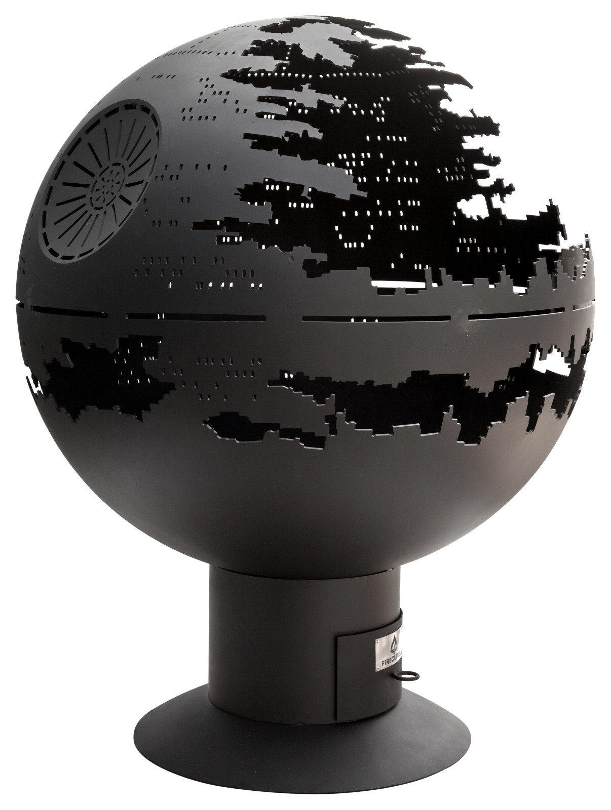 Уличный очаг "Звезда смерти"