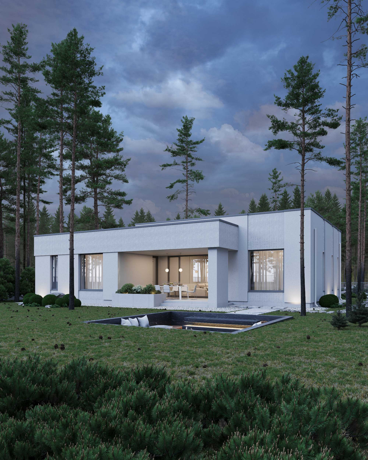 TotalWhite 190 m2 КП Заповедник парк Амур