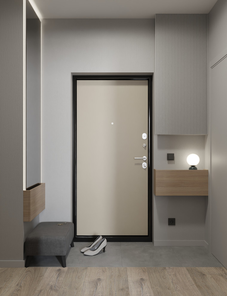 Проект квартиры для молодой семьи в Екатеринбурге.