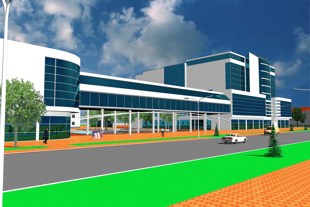 Обложка проекта: Дизайн экстерьера торгового комплекса