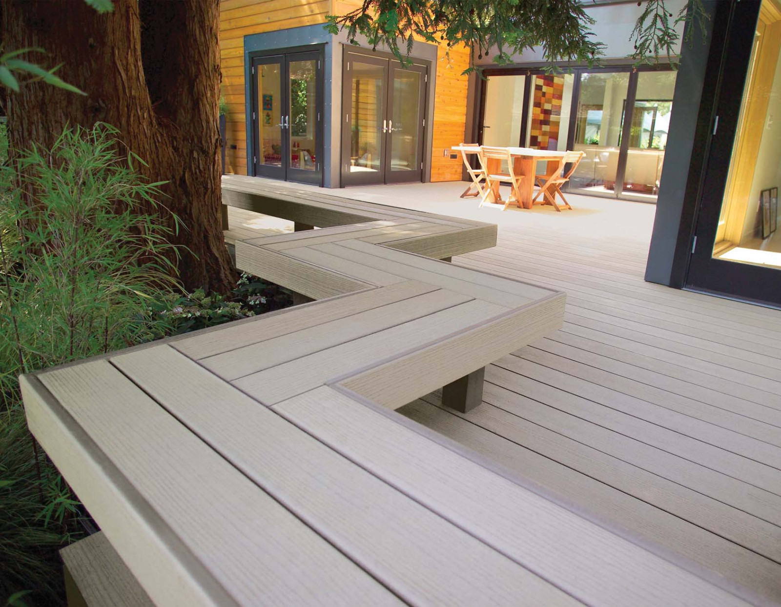 Террасные решения из ДПК