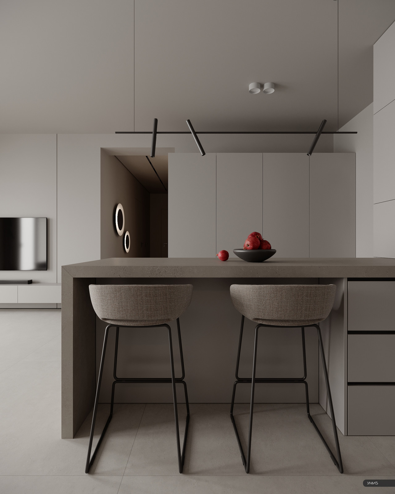 Обложка проекта: Квартира 87м2 в ЖК "Сиреневый бульвар", г. Калининград