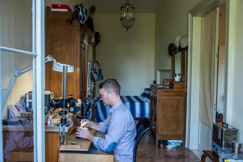 Houzz Италия: Шеф-повар готовит пасту в своем палаццо