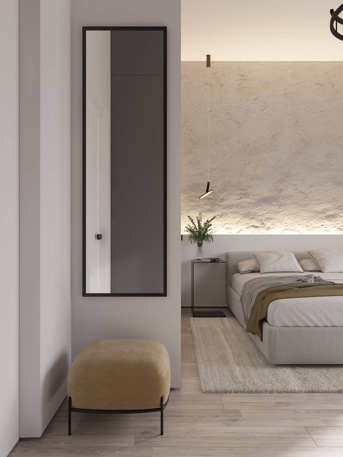 Мастер-спальня в загородном доме