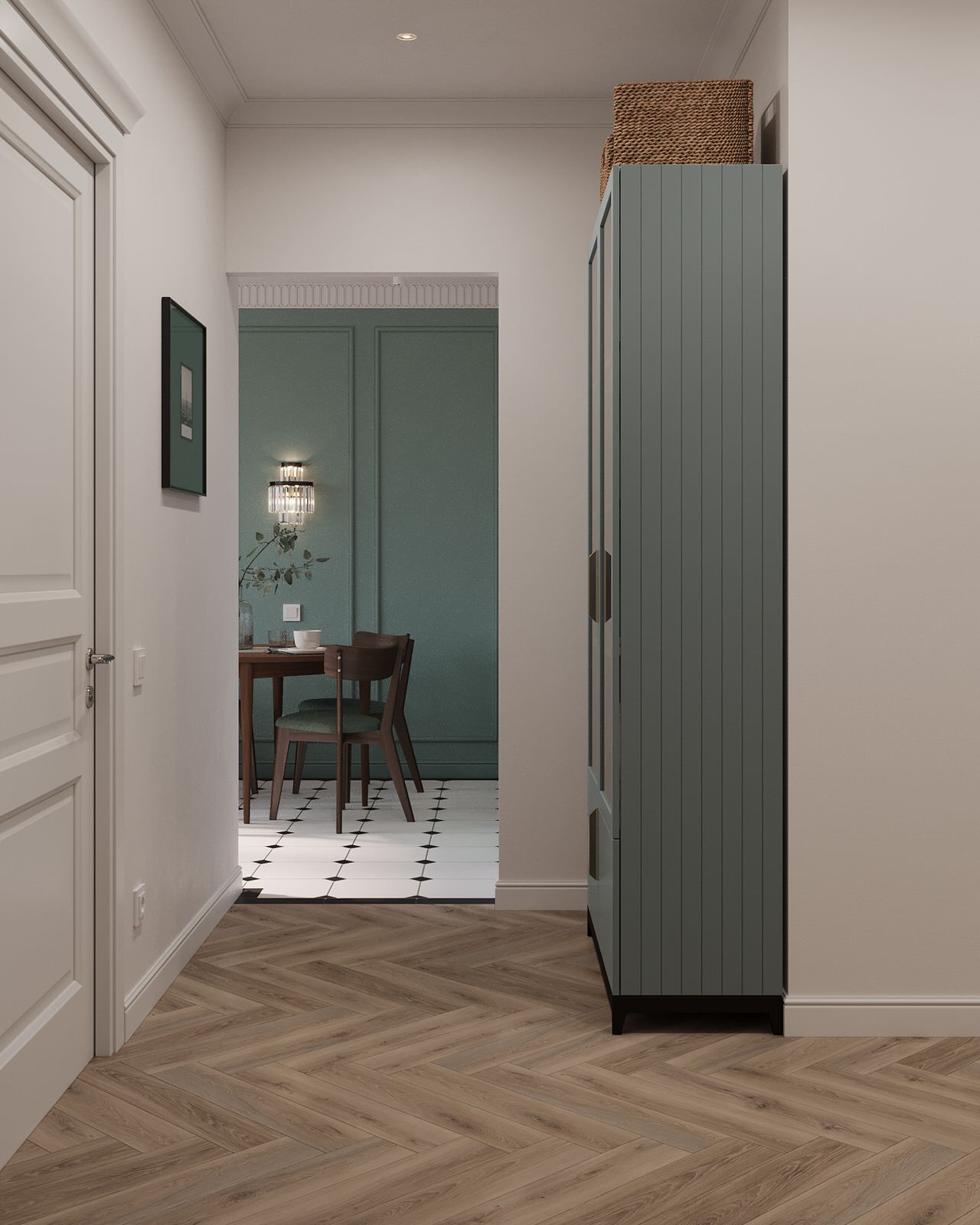 Дизайн проект квартиры 65м ЖК Зенит