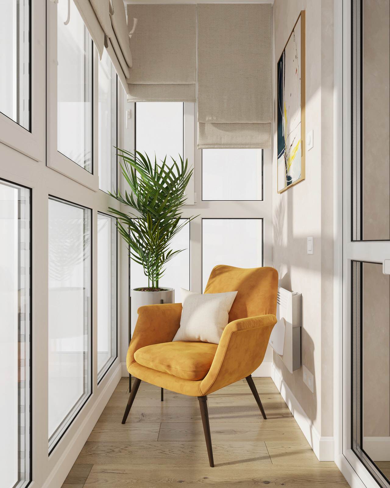 Трехкомнатная квартира в Комунарке.