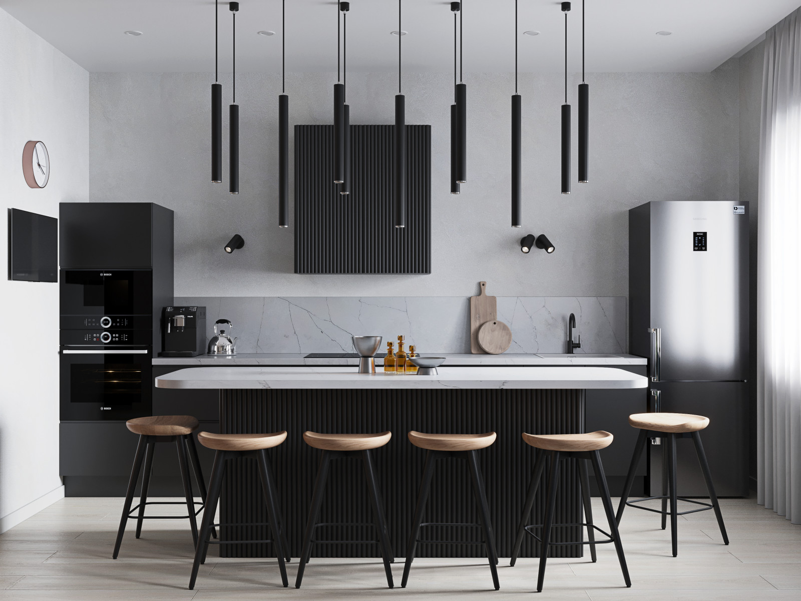 Гостиная в частном доме