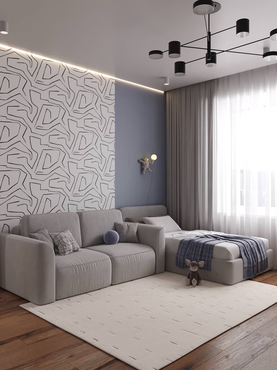 Квартира 70 м2 на Солнечном берегу для молодой семьи