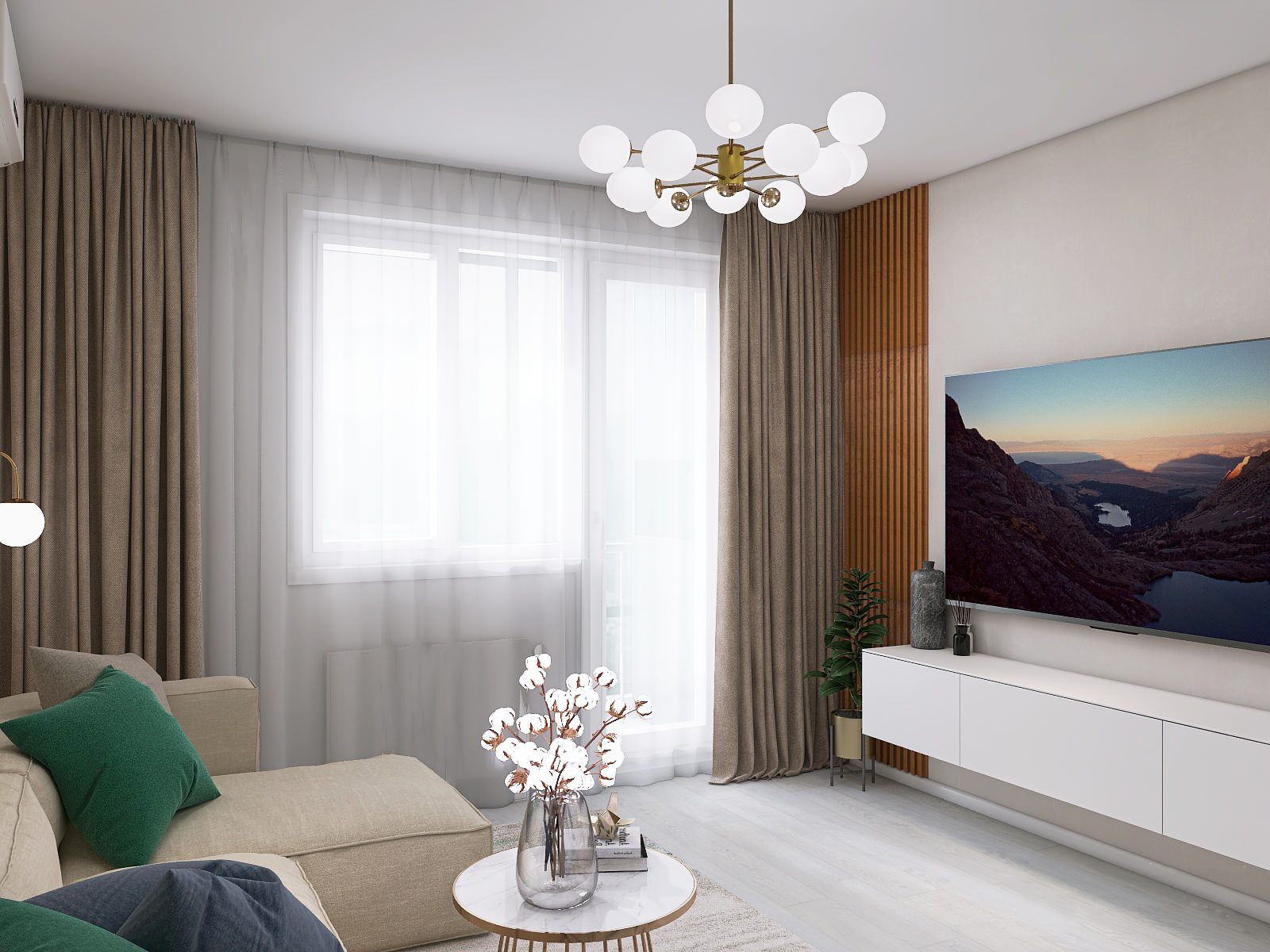 2-х комнатная квартира ЖК Яркий