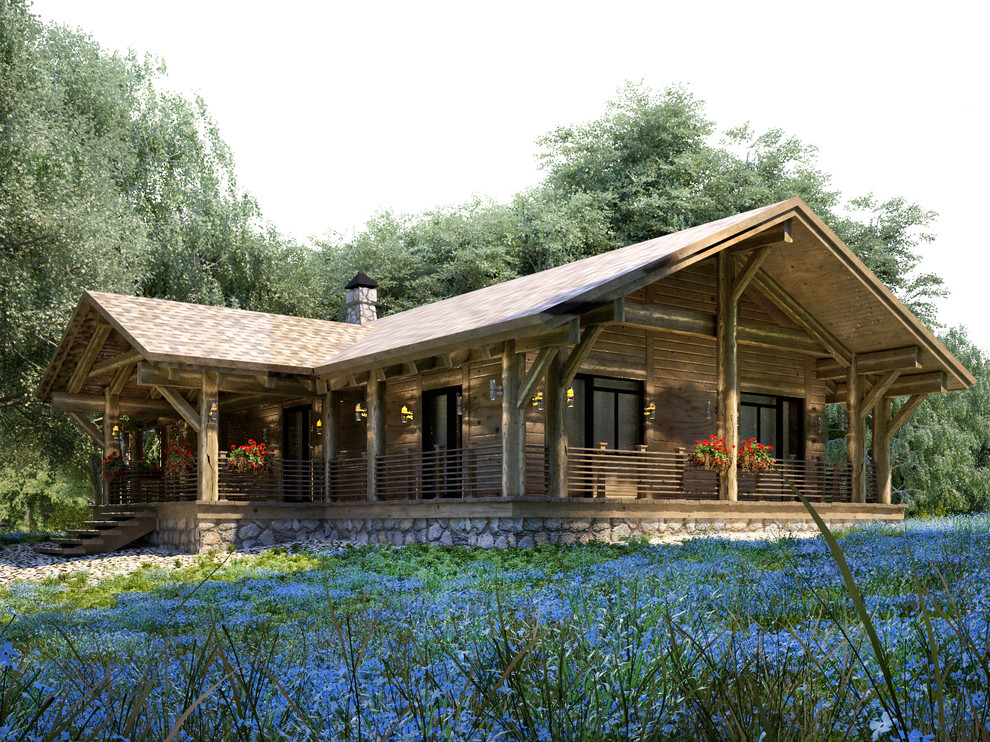 Дом на 4 гостевых номера.