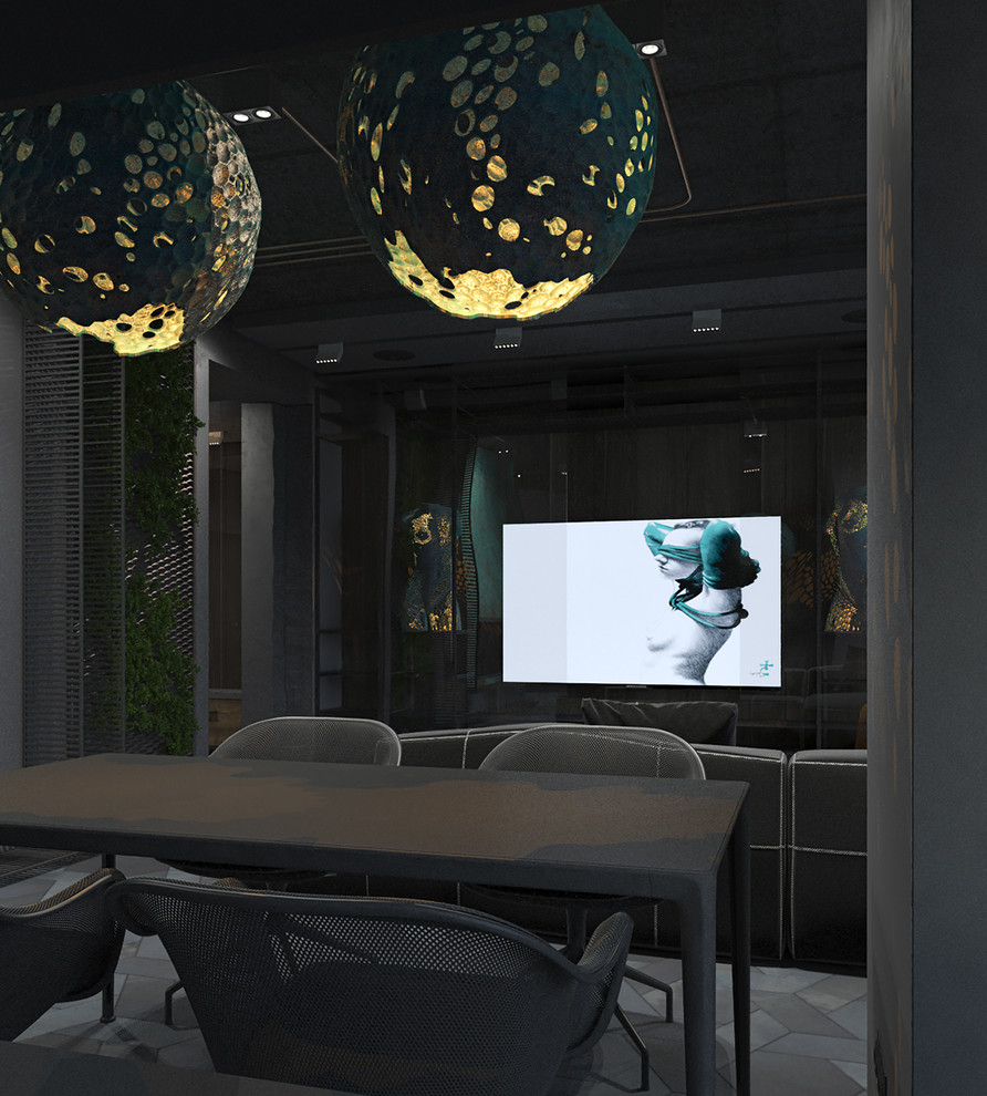 “Marine” A contemporary apartment in Vladivostok: Interior by designer Valery