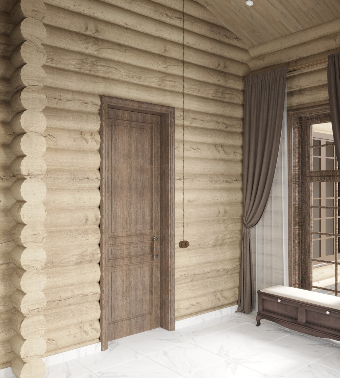 Дизайн интерьера дома 125 кв.м.