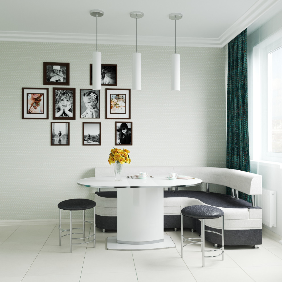 Обложка проекта: Стильная квартира для семьи из 3-х человек