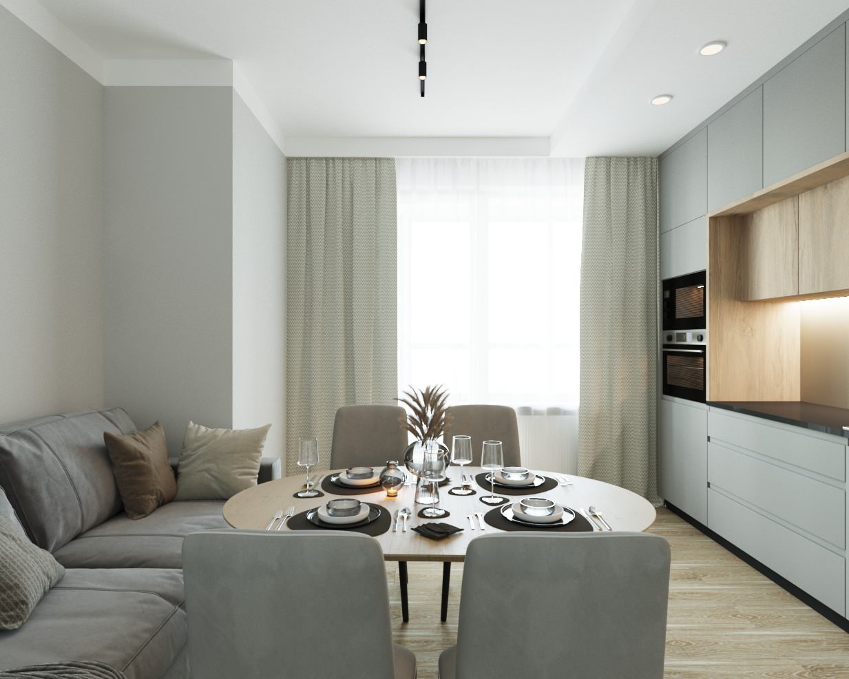 Обложка проекта: Интерьер квартиры в ЖК Жемчужный берег