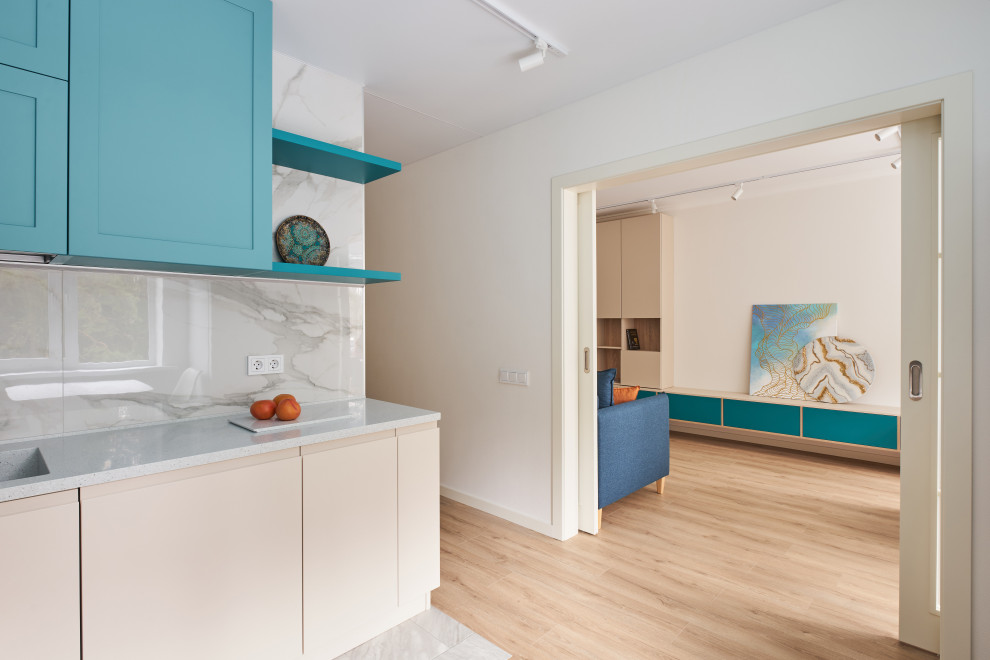 Интерьер трехкомнатной квартиры 83м2 _ ZeLBor