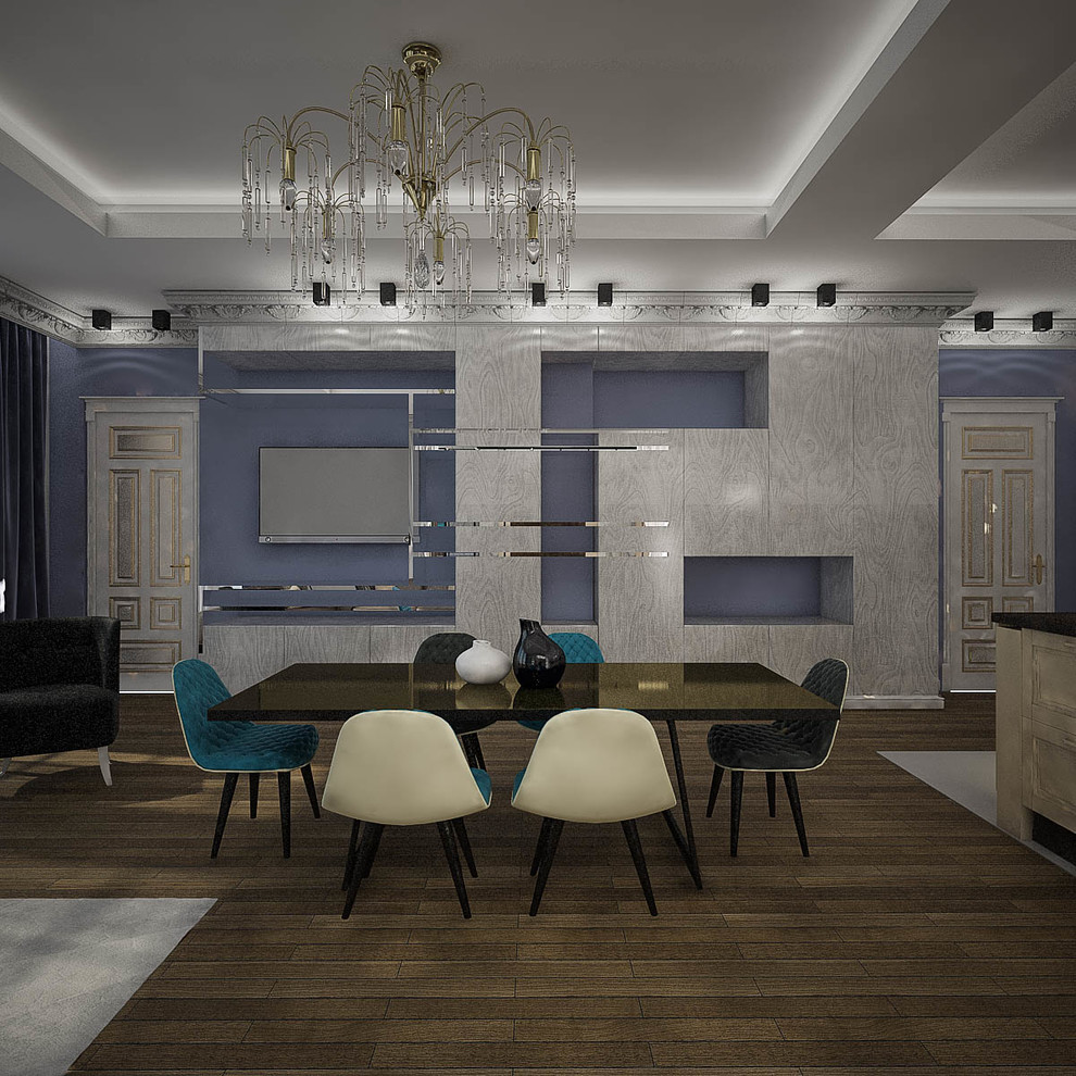 Хол с кухней-гостинной