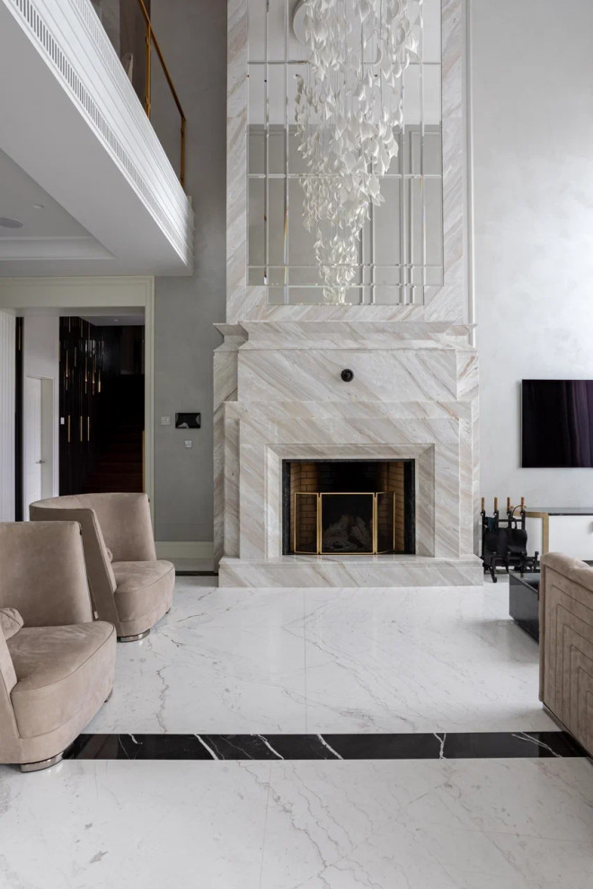 Интерьер жилого дома в Ленинградской области