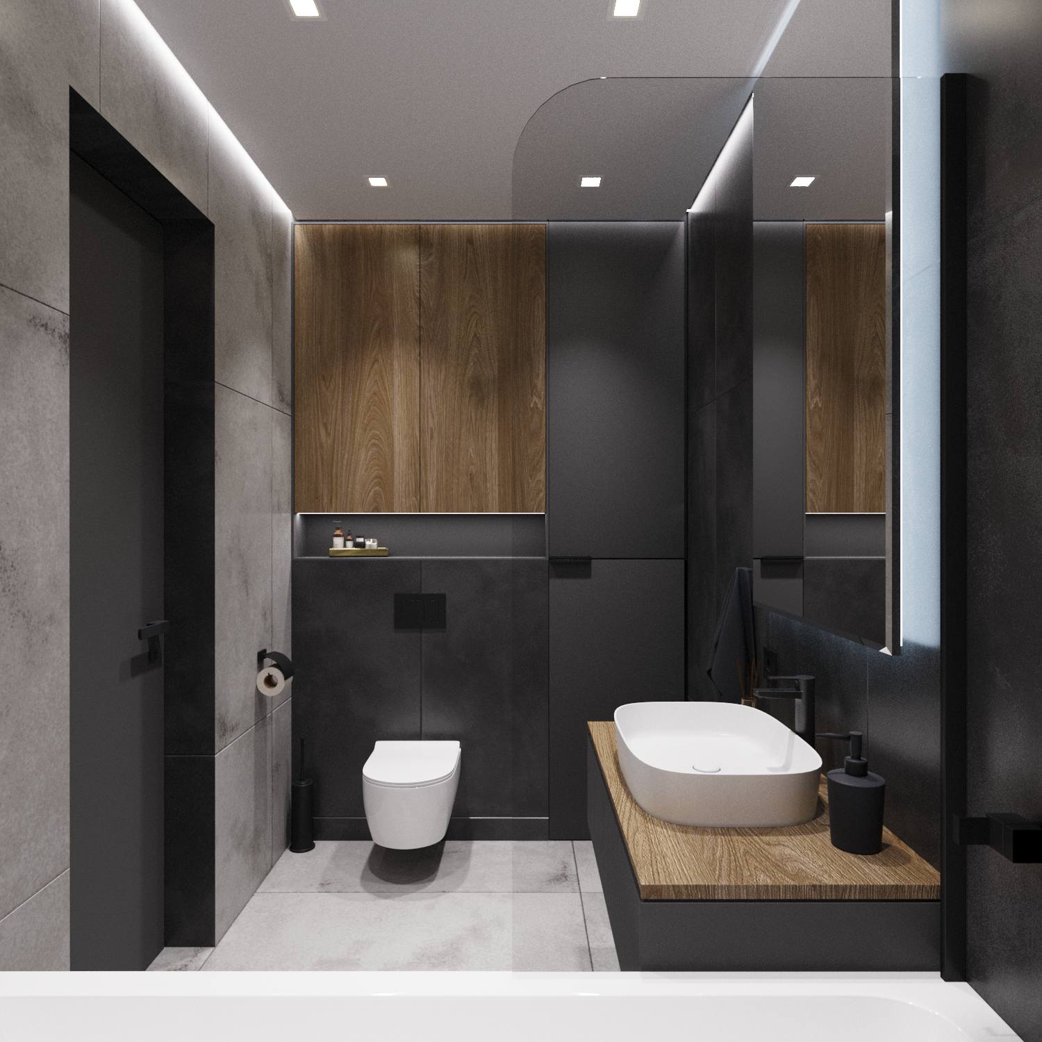 Дизайн 2-к квартиры в жк Новая высота