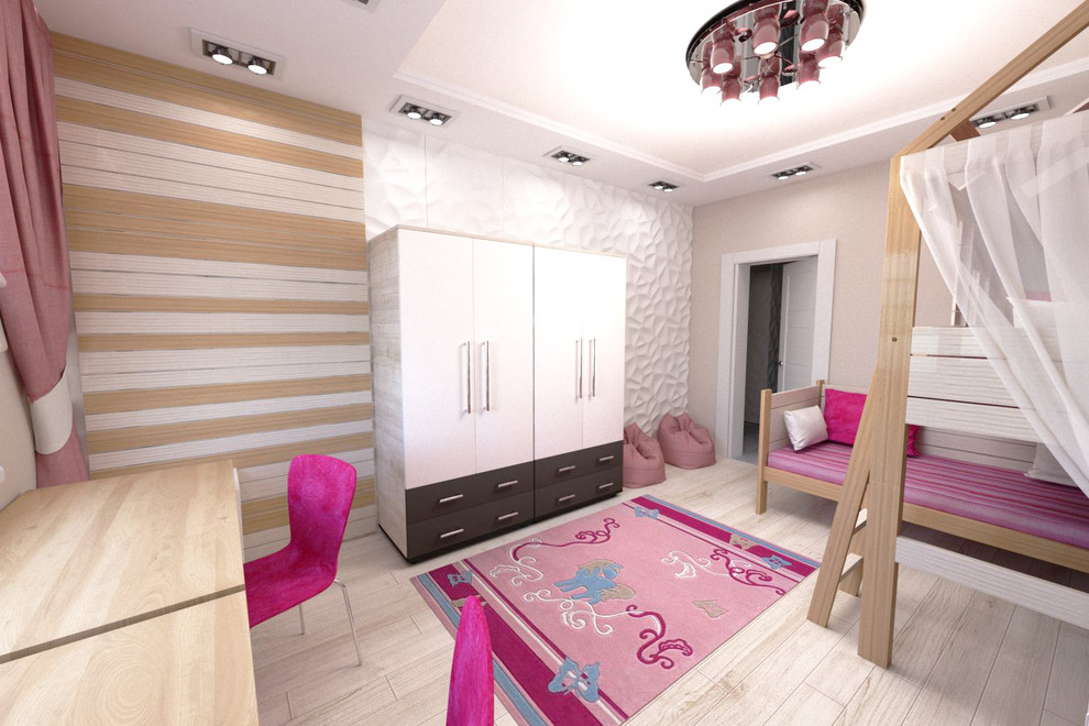 Комната для девочки подростка и детская для 2 девочек