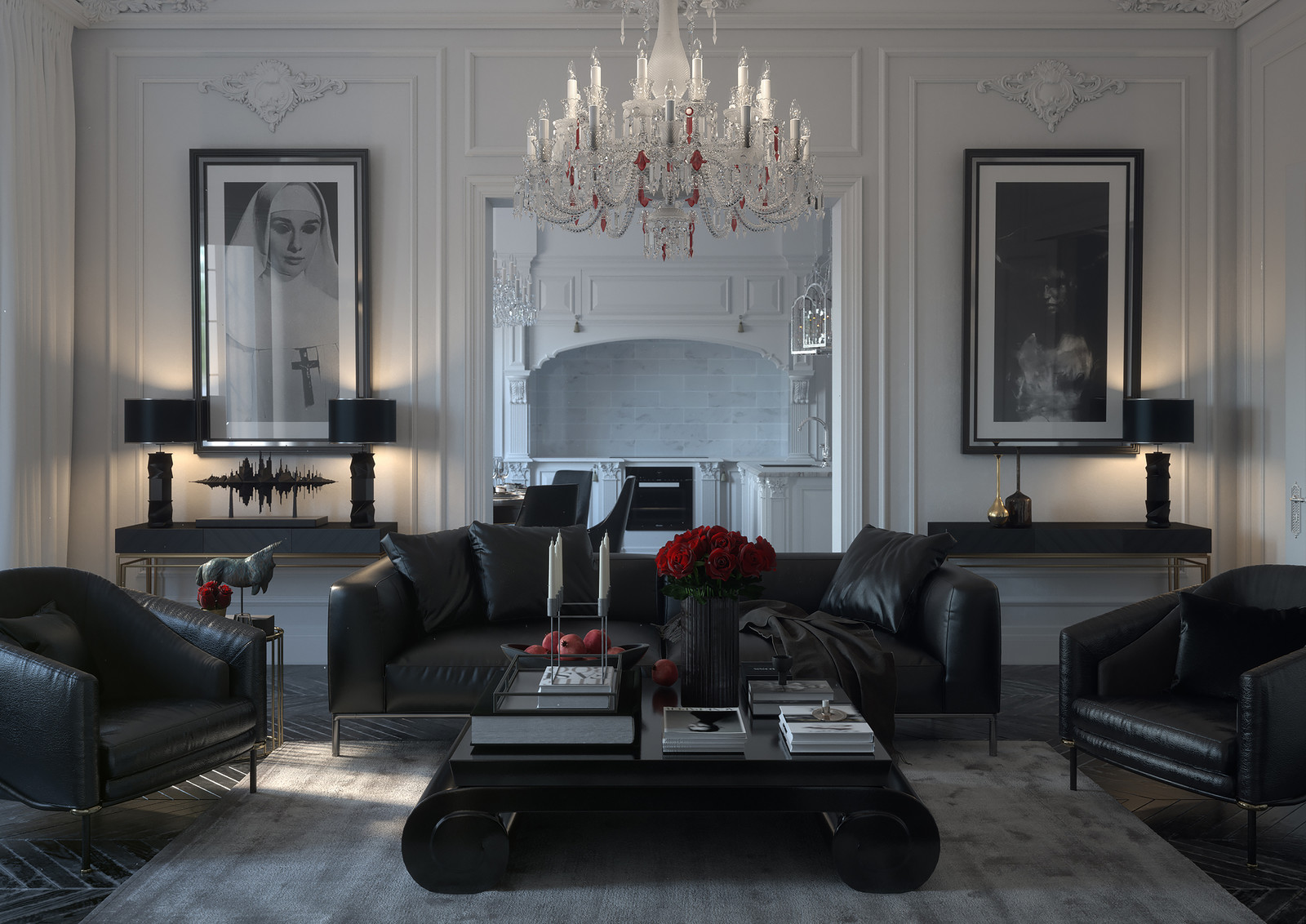 Дизайн-проект особняка "Godham"