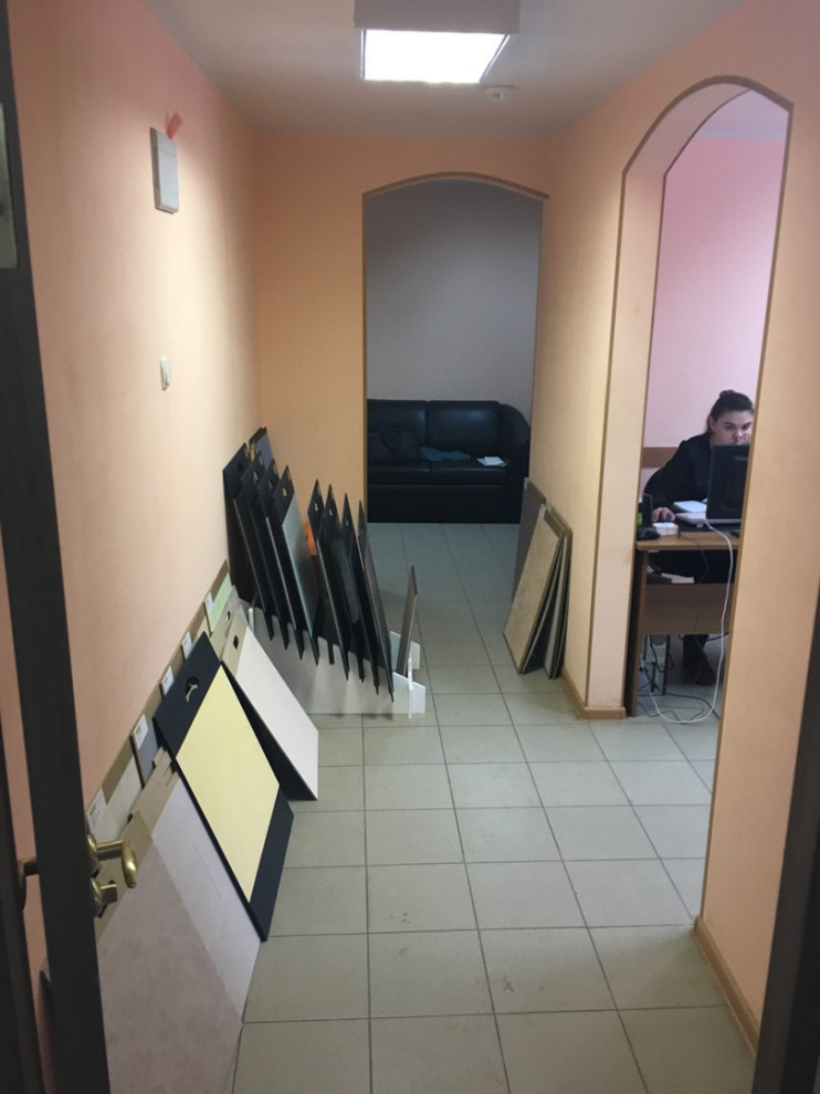 Проект салона по продажам декоративных материалов Elfactura