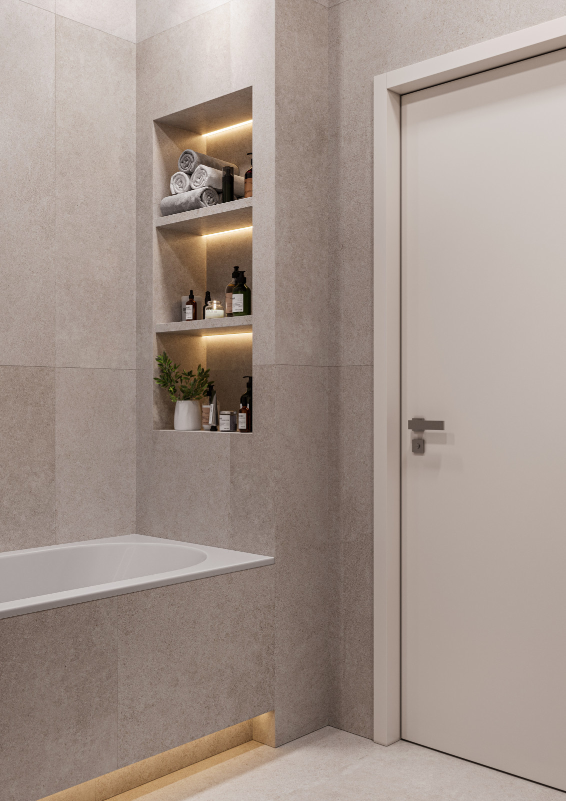 Дизайн проект интерьера  level Нагатинский